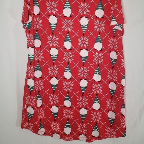 NWT Secret Treasure Christmas Holiday Nome Gown w/Pockets Sz S/M - Picture 8 of 10